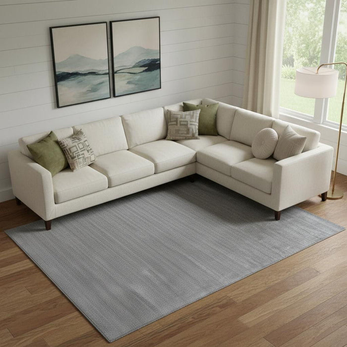 12' X 15' Hand Woven Area Rug (721520) - Gray