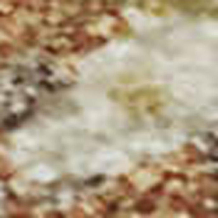 10' X 14' Abstract Washable Area Rug With UV Protection (679114) - Copper / Ivory / Gold