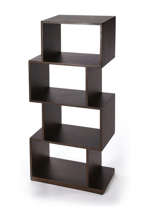 Three Tier Bookcase - Dark Brown