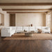 Meridian Furniture Hammond velvet upholstery 8-piece L-shaped sectional sofa with stationary design, perfect for modern living rooms.