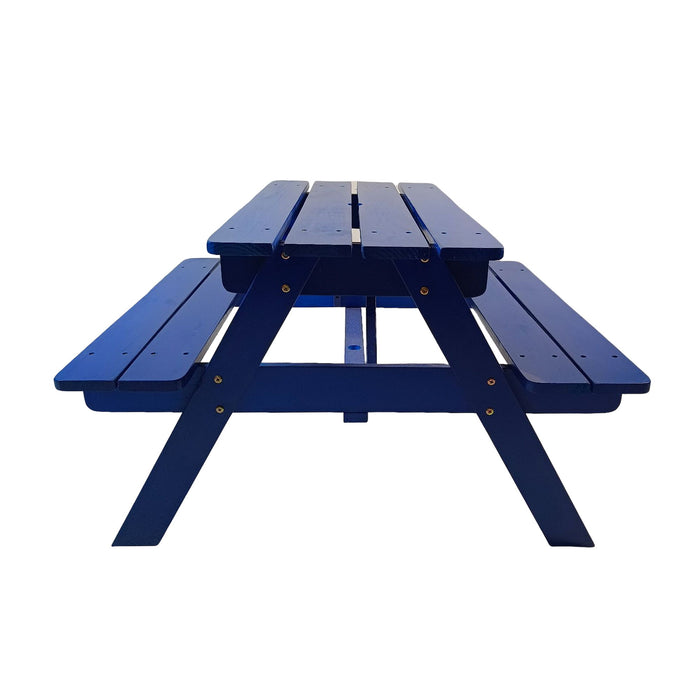 Durable Solid Wood Children's Dining Table And Chairs Set, Multi-Functional
