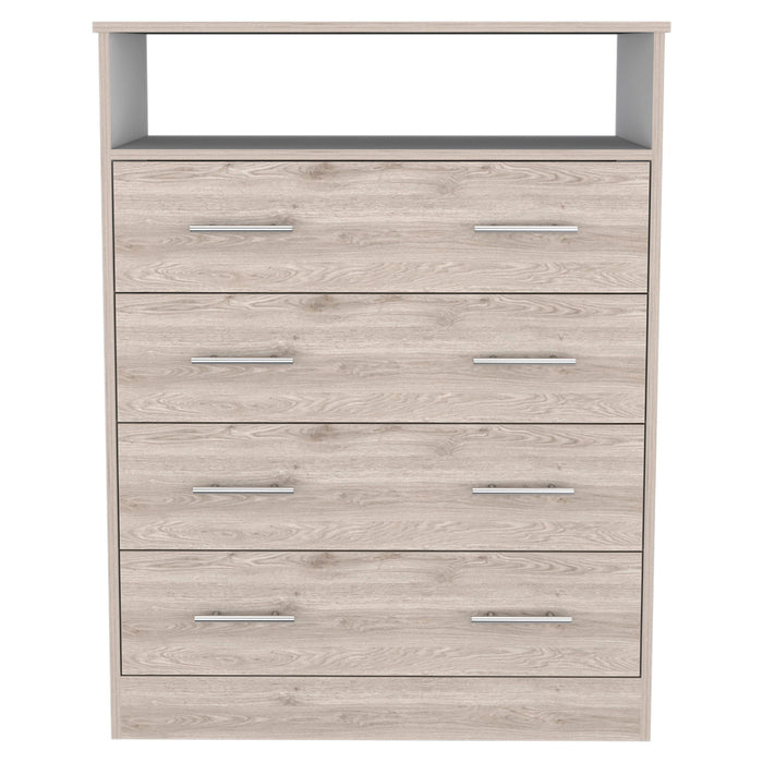 Four Drawer Dresser - Oak