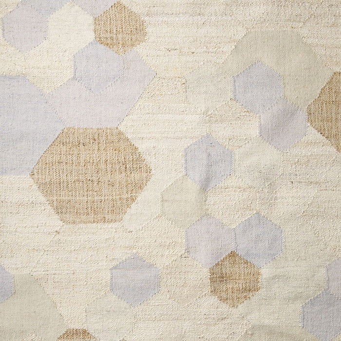 8' X 10' Patchwork Hand Woven Area Rug - Brown