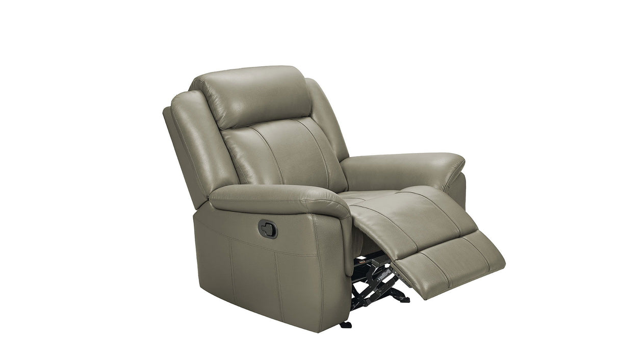 ESF 9015 reclining loveseat with manual recliners, plush fabric upholstery, and a cozy, modern design for comfortable seating.