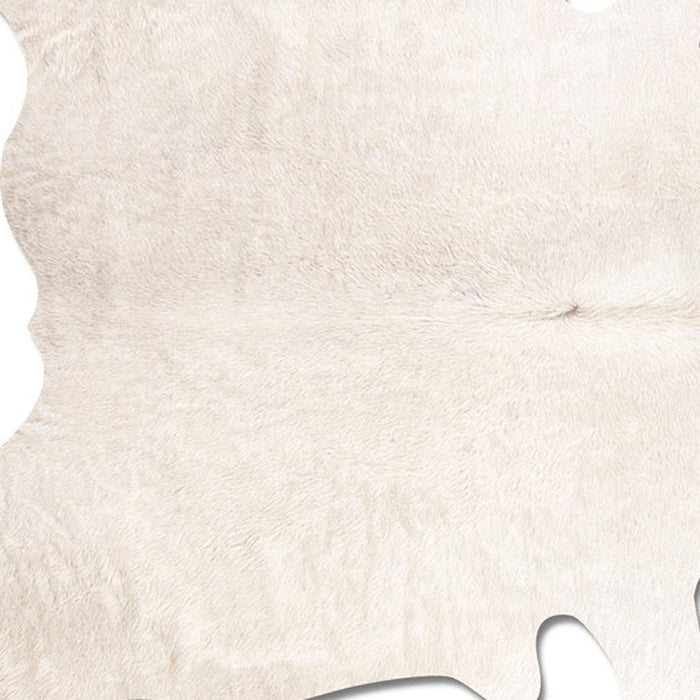 60" x 84" Cowhide Rug - Off White