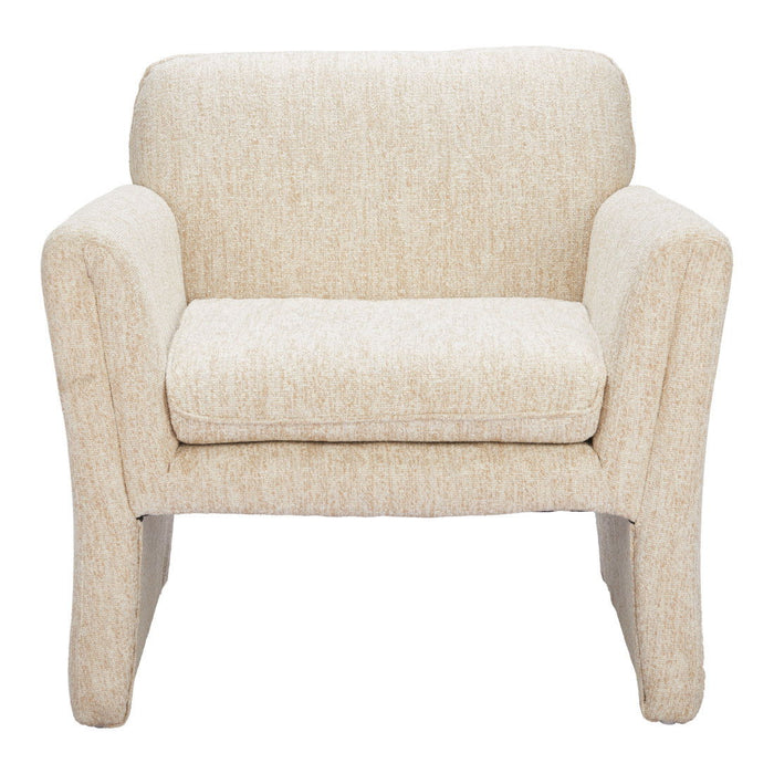 33" Upholstered Arm Chair - Beige