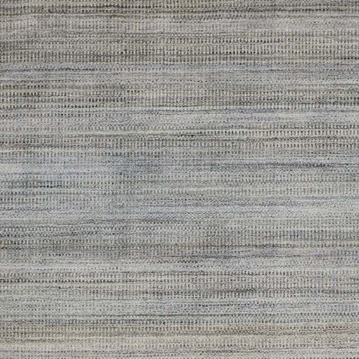10' x 13' Ombre Hand Woven Area Rug - Blue Gray And Purple