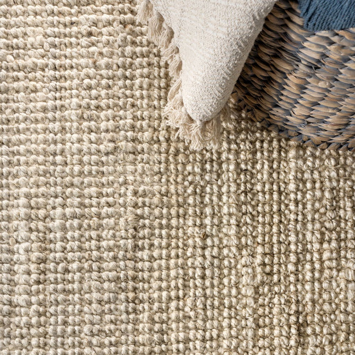 12' X 15' Jute Handmade Area Rug (684870) - Ivory