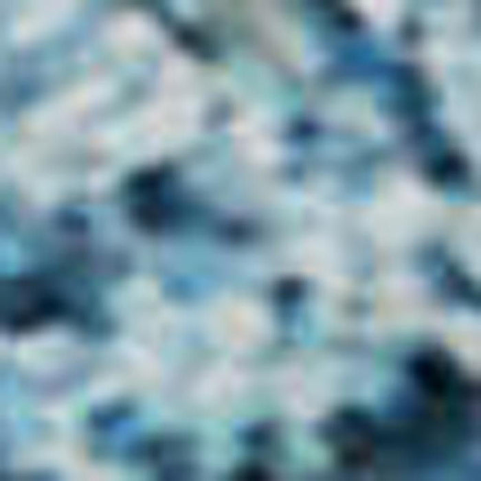 8' X 10' Striped Washable Area Rug With UV Protection (648722) - Blue / Gray