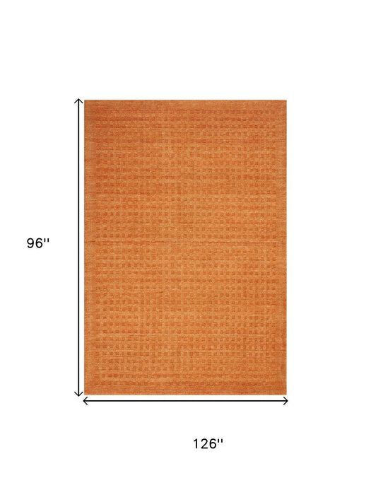 8' X 11' Wool Area Rug (553453) - Sunset