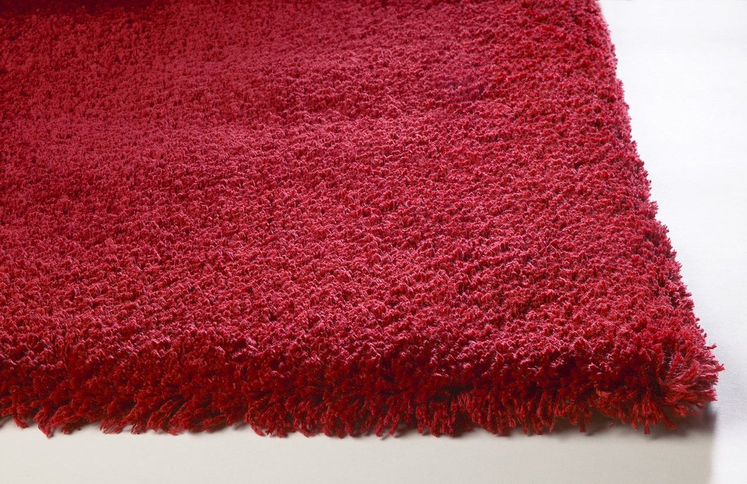 8' x 10' Polyester Area Rug - Red