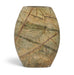 Elegant marble vase from Meridian Furniture's Sadie collection, featuring smooth white marble with subtle gray veining.