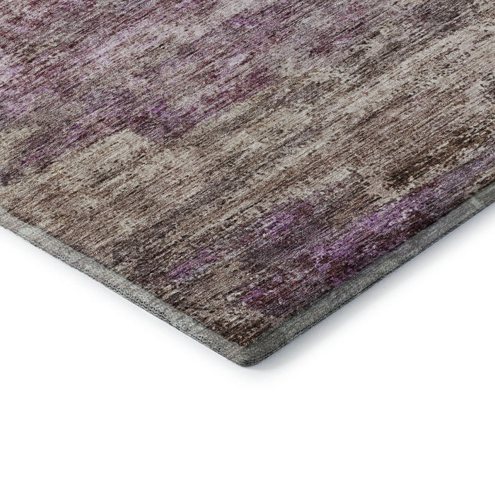 10' X 14' Abstract Washable Area Rug With UV Protection (688297) - Blush / Ivory
