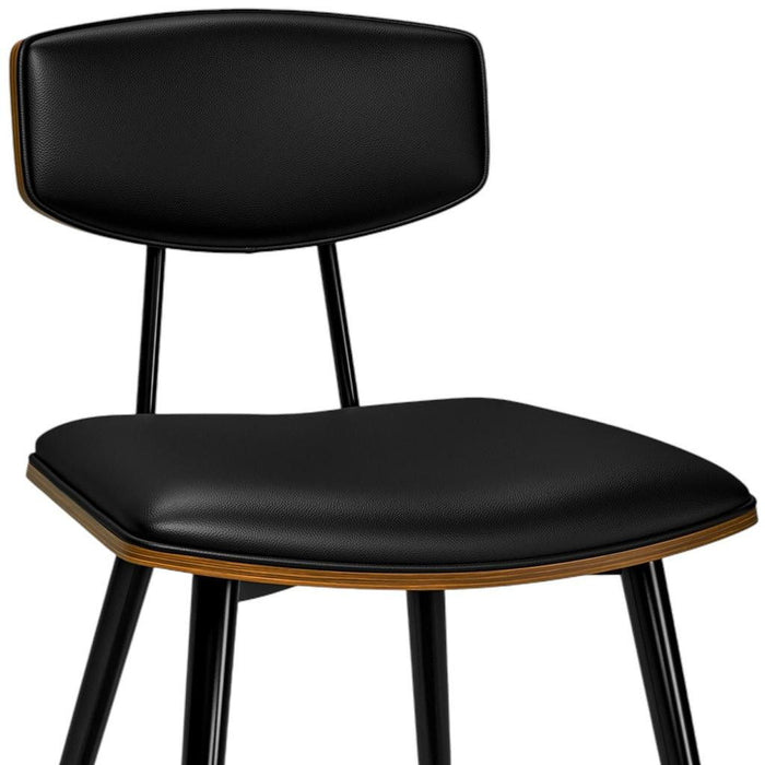 Dining Parsons Wood Chairs (Set of 2) - Black