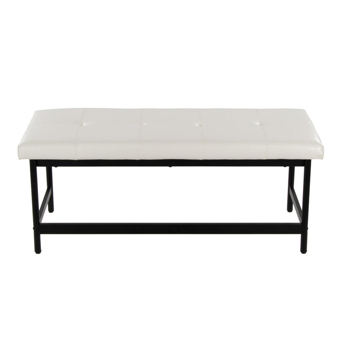 Fuji - Bench - Black Metal Base