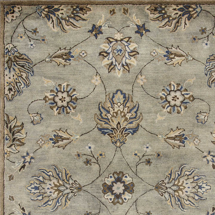 9' x 13' Wool Handmade Area Rug - Gray