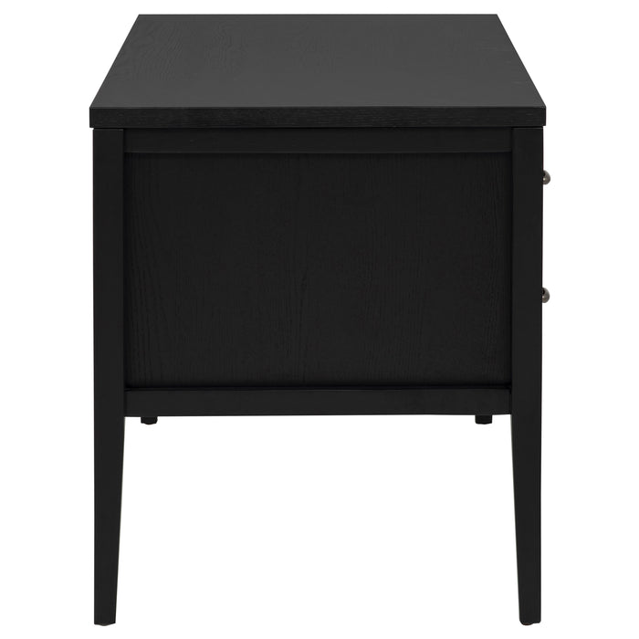 Graham 54-inch 4-drawer Double Pedestal Lift Top Computer Desk Black