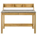CoasterEveryday Besler 47-inch SmartTop writing desk with shelf in cement and natural finish