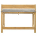 CoasterEveryday Besler 47-inch SmartTop writing desk with shelf in cement and natural finish