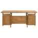 Roldan 69-inch 4-drawer computer desk with file drawer in light ash by CoasterEveryday