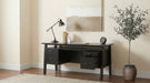 Goodson 64-inch black 4-drawer double pedestal computer desk by CoasterEveryday