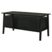 Goodson 64-inch black 4-drawer double pedestal computer desk by CoasterEveryday