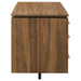 CoasterEveryday Berhalter 6-drawer double pedestal file computer desk in a wood finish