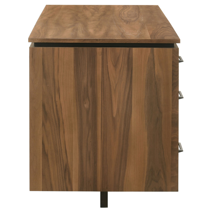 Berhalter 6-Drawer Double Pedestal File Computer Desk