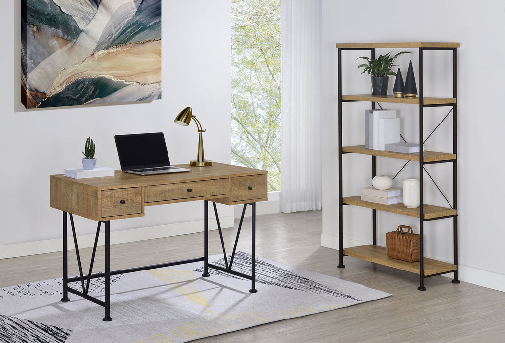 Analiese 47-inch 3-drawer Writing Desk Mango