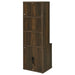 CoasterEveryday Westpark 3-piece wall unit bookcase set in dark pine with USB ports