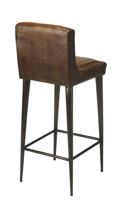 42" Bar Chair - Brown / Black