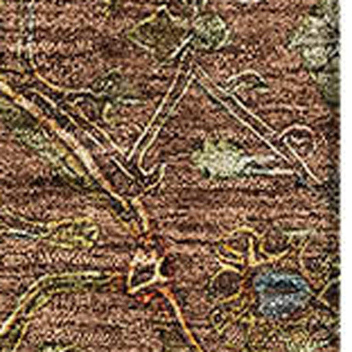 10' X 14' Oriental Washable Area Rug With UV Protection (685492) - Rust / Gold / Blue