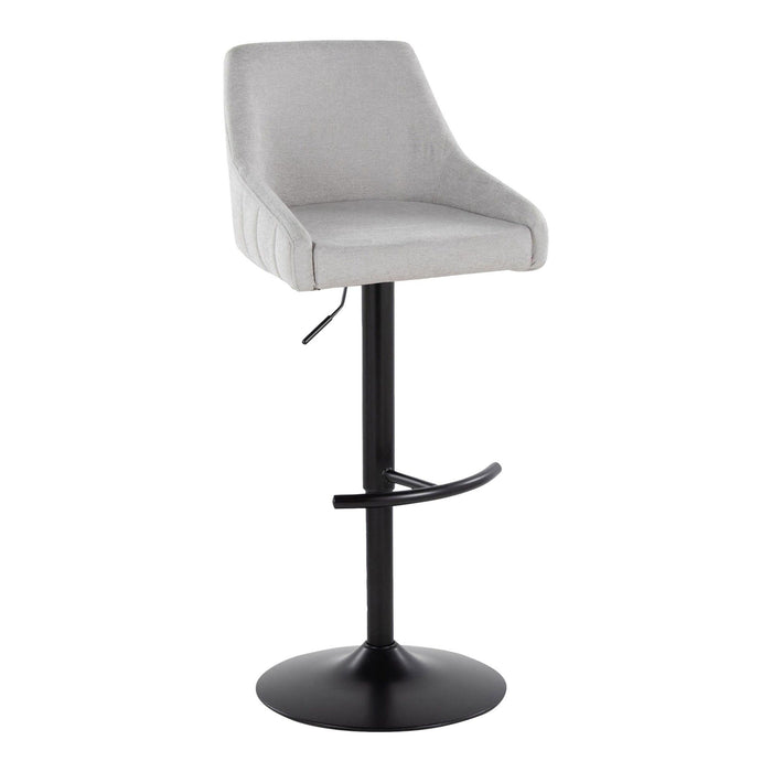 Hannah - Adjustable Barstool With Swivel (Set of 2)