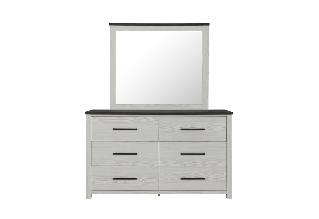 Ava - 5 Piece Full Bedroom Set - Beige