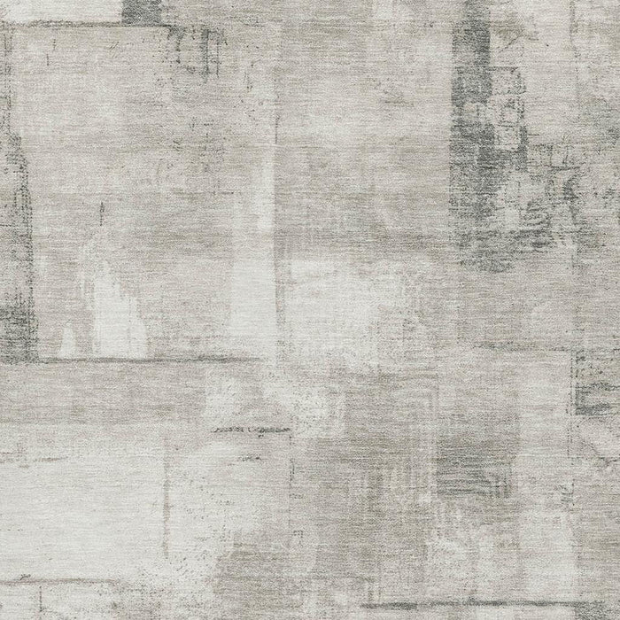 10' X 14' Geometric Washable Area Rug With UV Protection (697998) - Beige / Taupe / Ivory