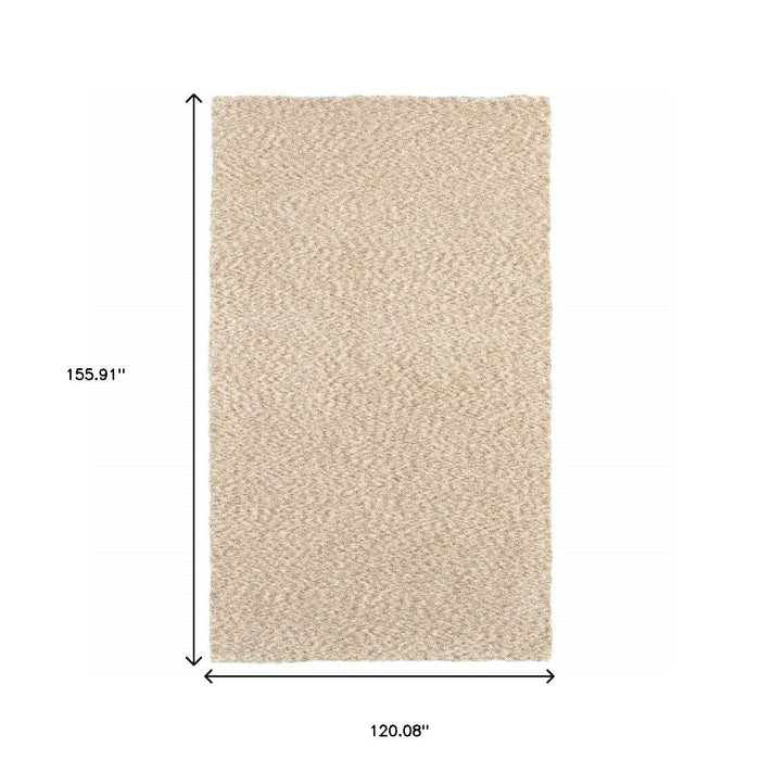 10' x 13' Modern Indoor Area Rug - Soft Tan