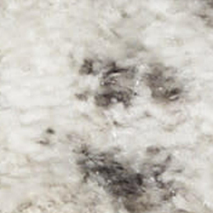 9' X 12' Abstract Non Skid Area Rug - Cream And Gray