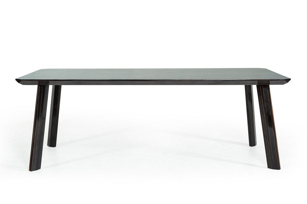 87" Dining Table - Ebony