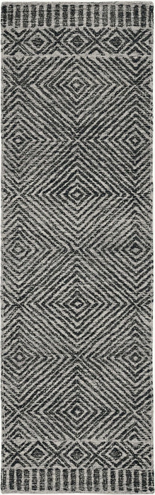 60" x 84" Wool Rug - Blue