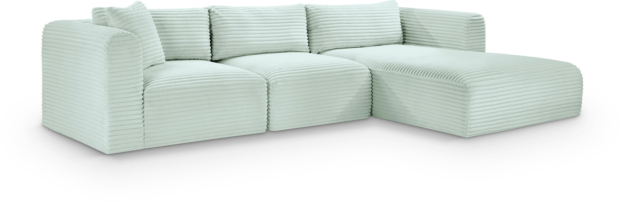 Shaggy - 3 Piece Modular Sectional