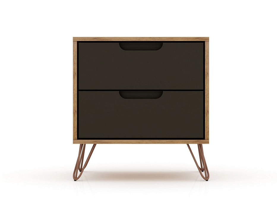Manhattan Rockefeller - 2-Drawer Nightstand