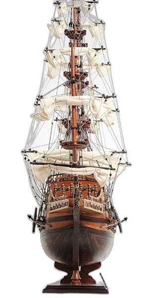 Hand Painted Boat (401854) - Brown