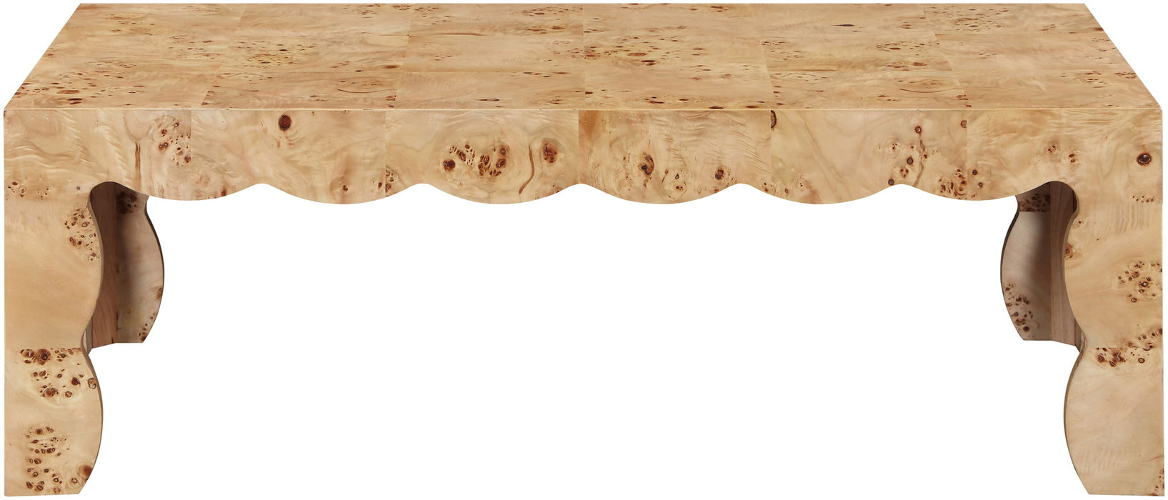 Vassa - Burl Veneer Coffee Table