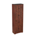 Giga tall accent storage cabinet with 8 doors and 4 shelves, wall-mounted for living room, kitchen, office, or bedroom storage
