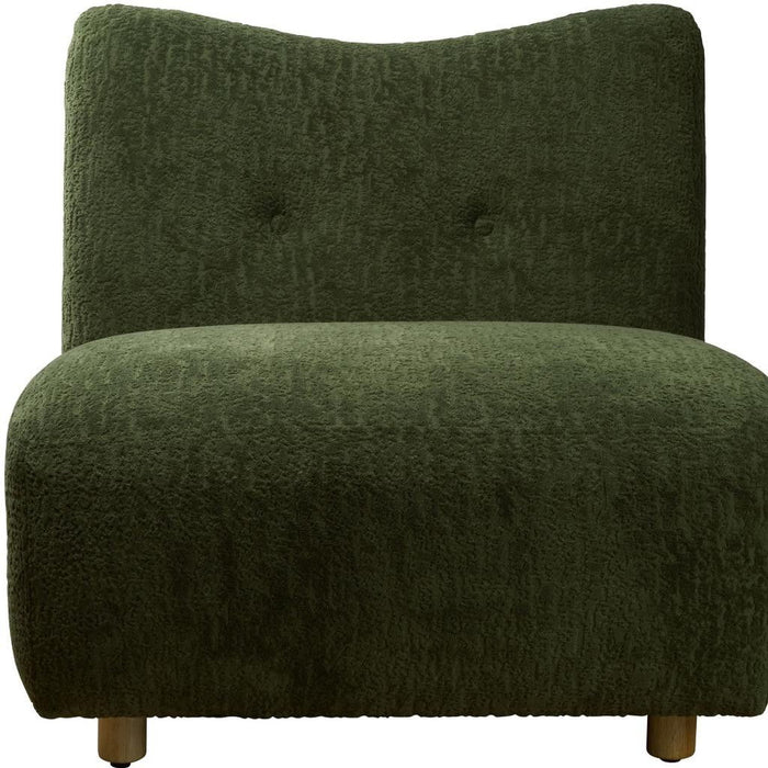 Fabric Side Chair - Green