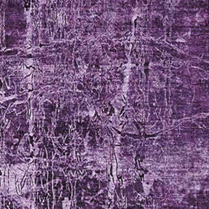 10' X 14' Abstract Washable Area Rug With UV Protection (649054) - Purple / Ivory