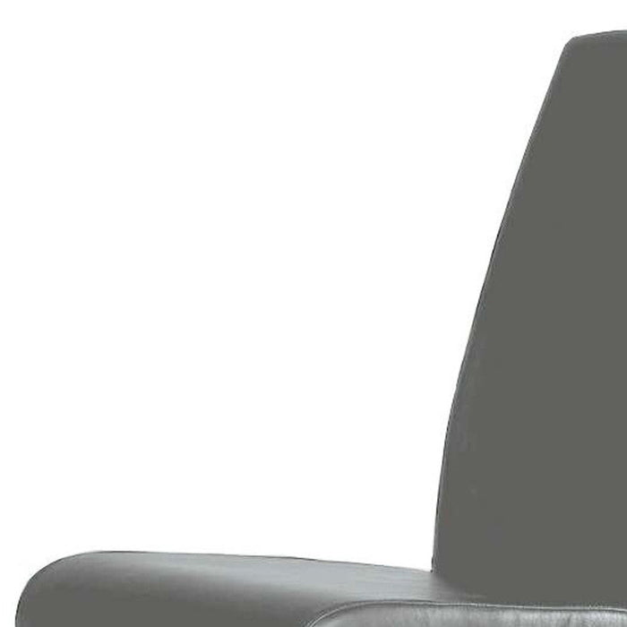 Upholstered Dining Side Chairs (Set of 2) - Silver / Gray