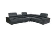 ESF 2119 stationary sectional sofa with plush cushions and modern design, shown in a spacious living room setting.