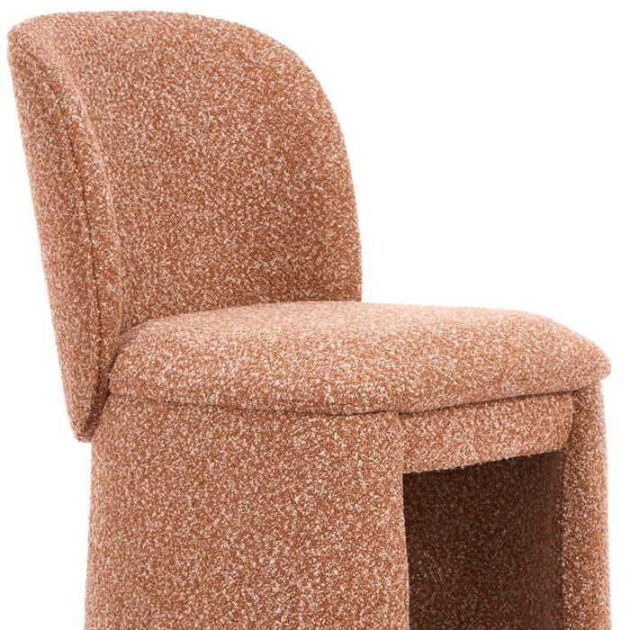 Fabric Dining Side Chairs (Set of 2) - Brown