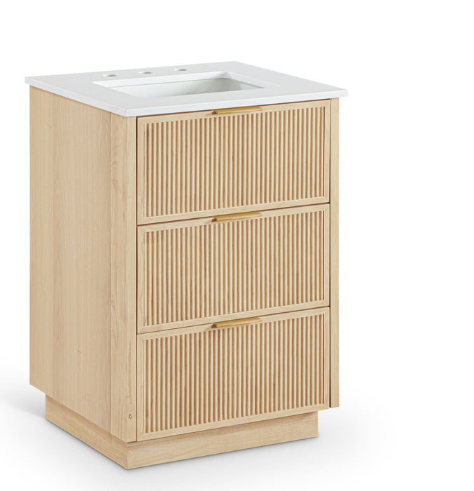 Willard - Engineered Stone And Solid Wood Bathroom Vanity